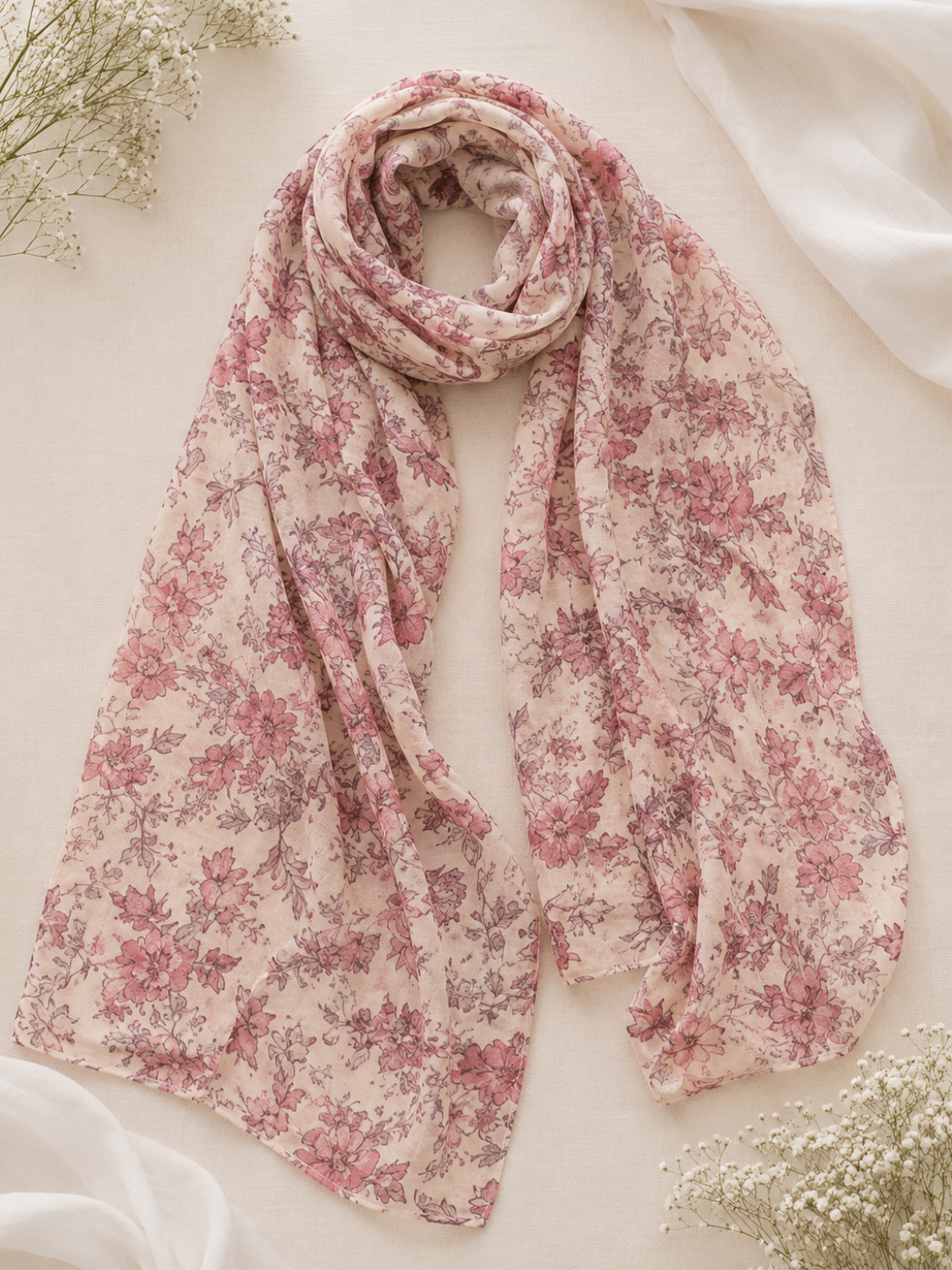 Soft Blush Scarf